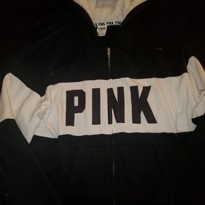 Black and white vs pink jacket
